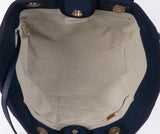 Chanel Blue Deuville Small Canvas Tote Bag GHW