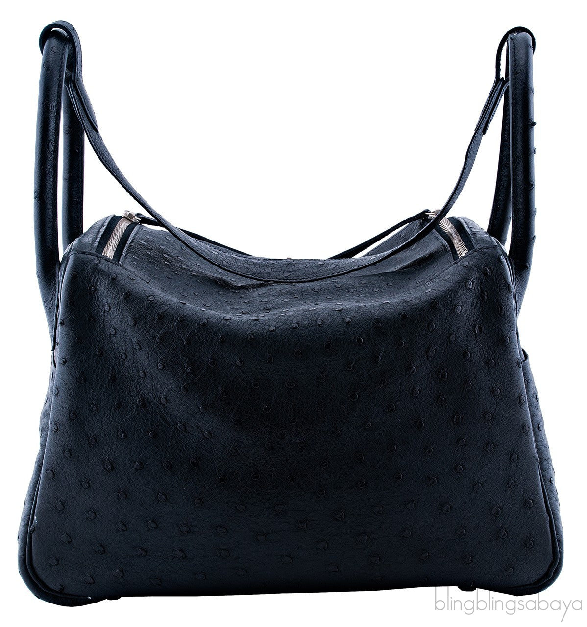 Lindy Black Ostrich