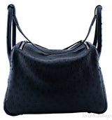 Lindy Black Ostrich