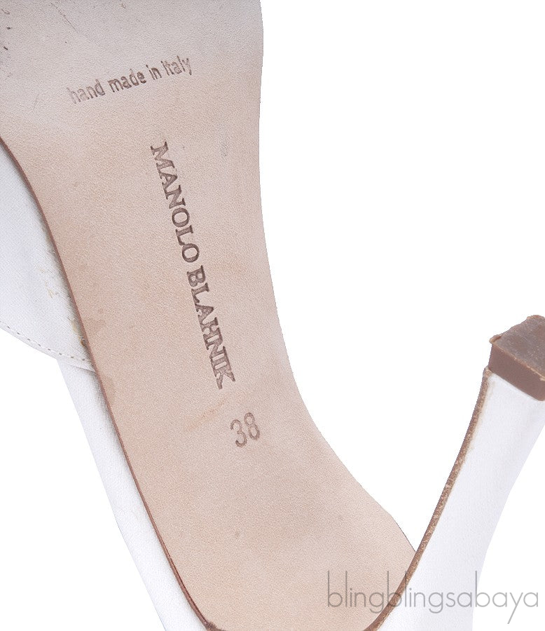 Ivory Eufra Mid Heel Sandals