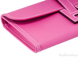 Jige Elan Clutch Rose Tyrien