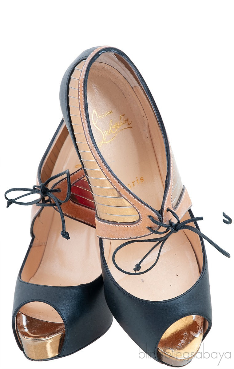 Instrumenta 120 Calf/Spechhio/Pony Leopard Heels