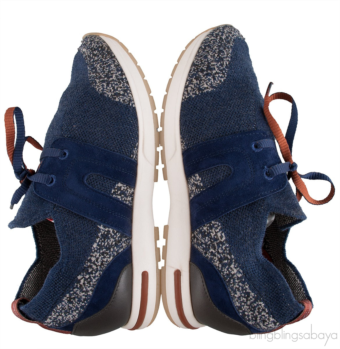 360 Lp Lady Flexy Walk Sneaker Navy Blue Grey