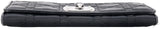 Charming Lock Black Satin Wallet