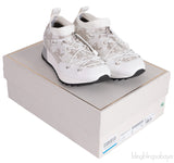 x KOCHE Printed White Knitted Sneakers