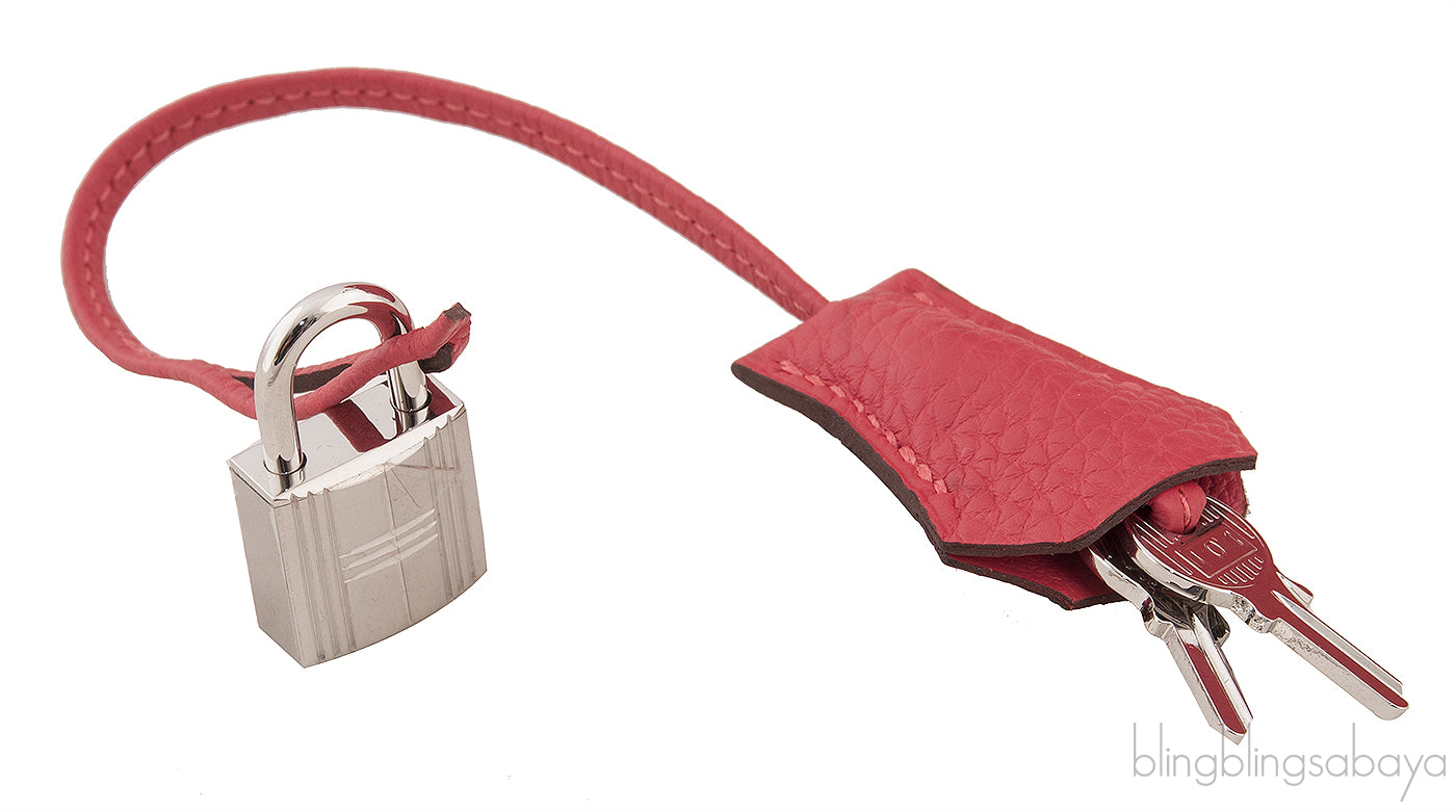 Birkin 30 Togo Rouge Pivoine PHW