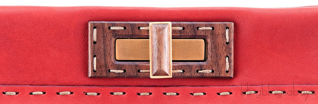 Peek-a-Boo Wooden Red Limited Ed