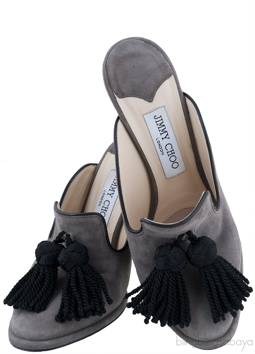 Suede Dexley Tassle Mule