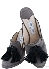 Suede Dexley Tassle Mule