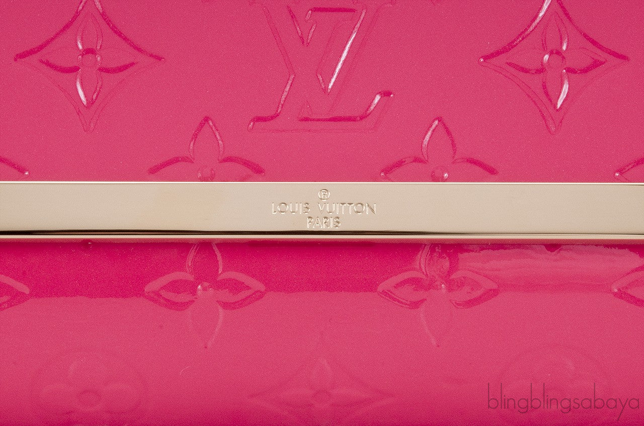 Ana Vernis Pochette Chain Clutch Bag