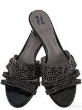 Galaxy Croc Embossed Sandals