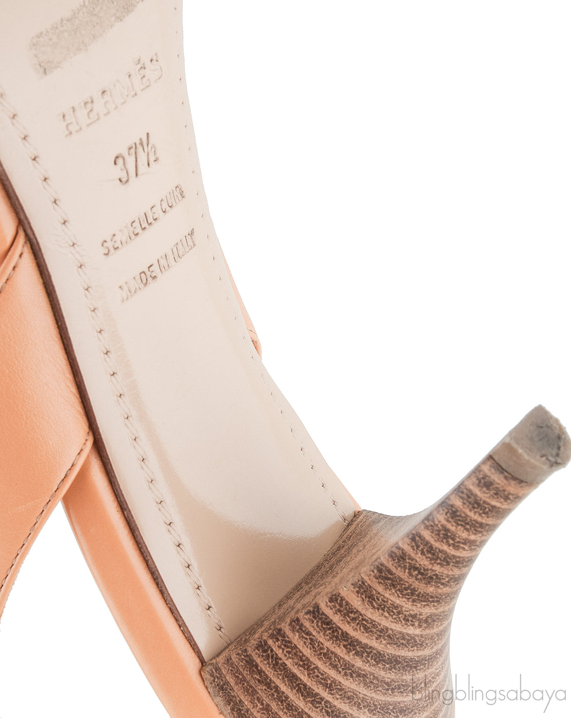 H night 70 Pink Miel Heels
