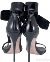 Swarovski Crystal Embellished Leather Sandals*