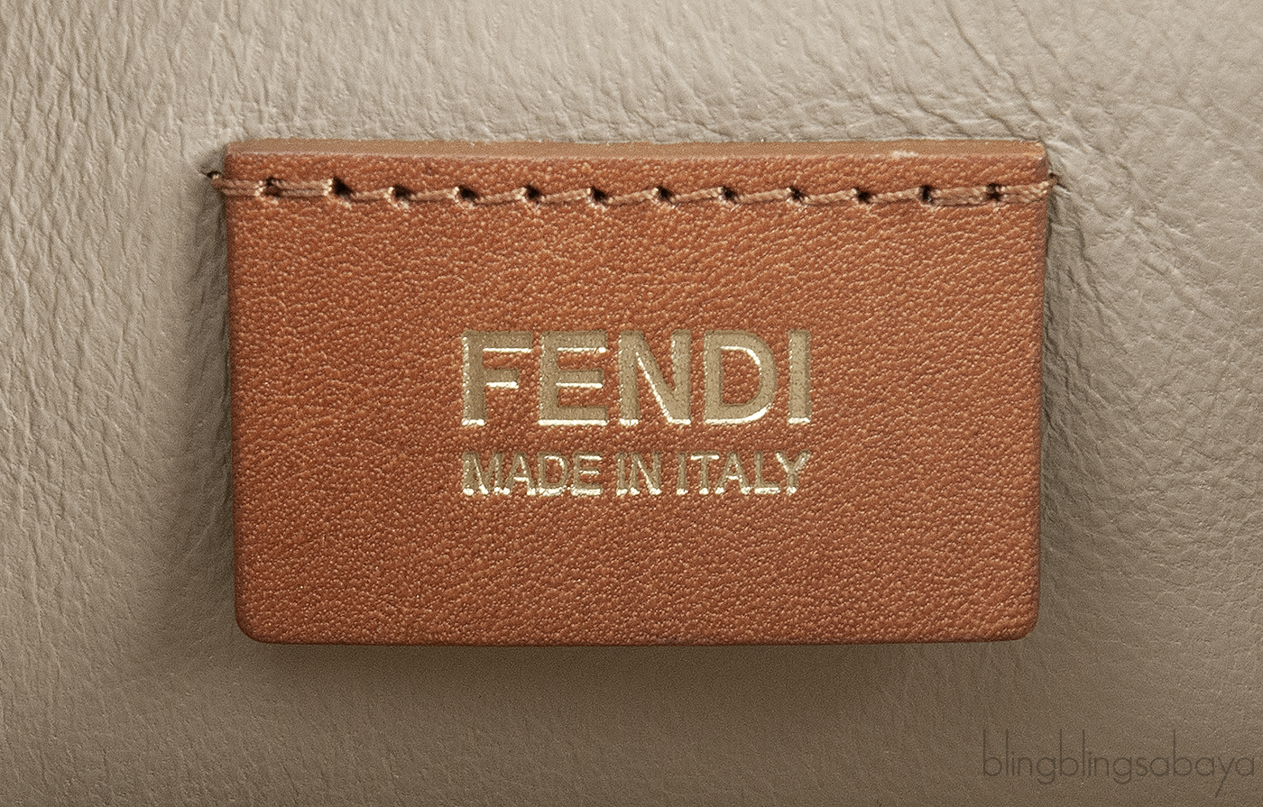 Fendi Brown Clutch Shoulder Bag