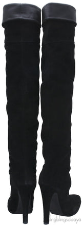 Black Over-the-knee High Boots