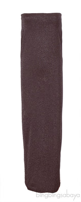 Wolford Burgundy Metallic Bodysuit & Maxi Skirt