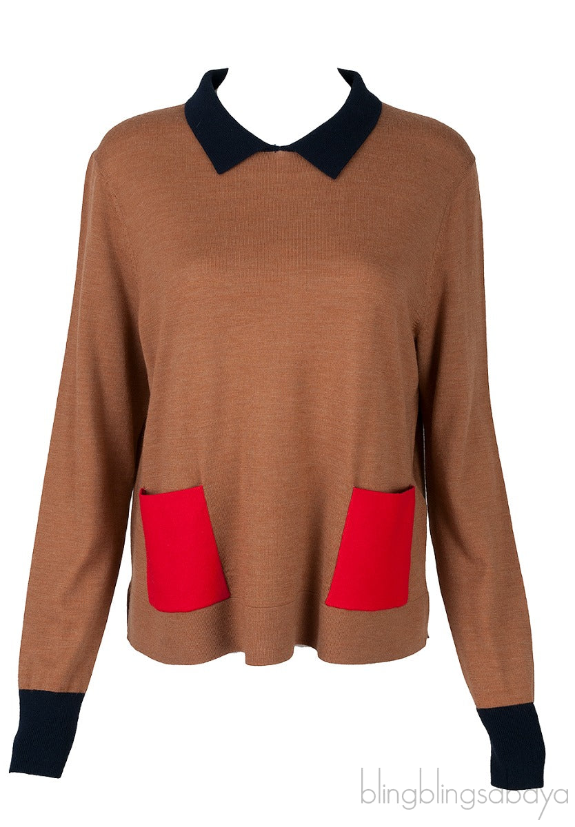 Melanie Colour Block Knit Jumper