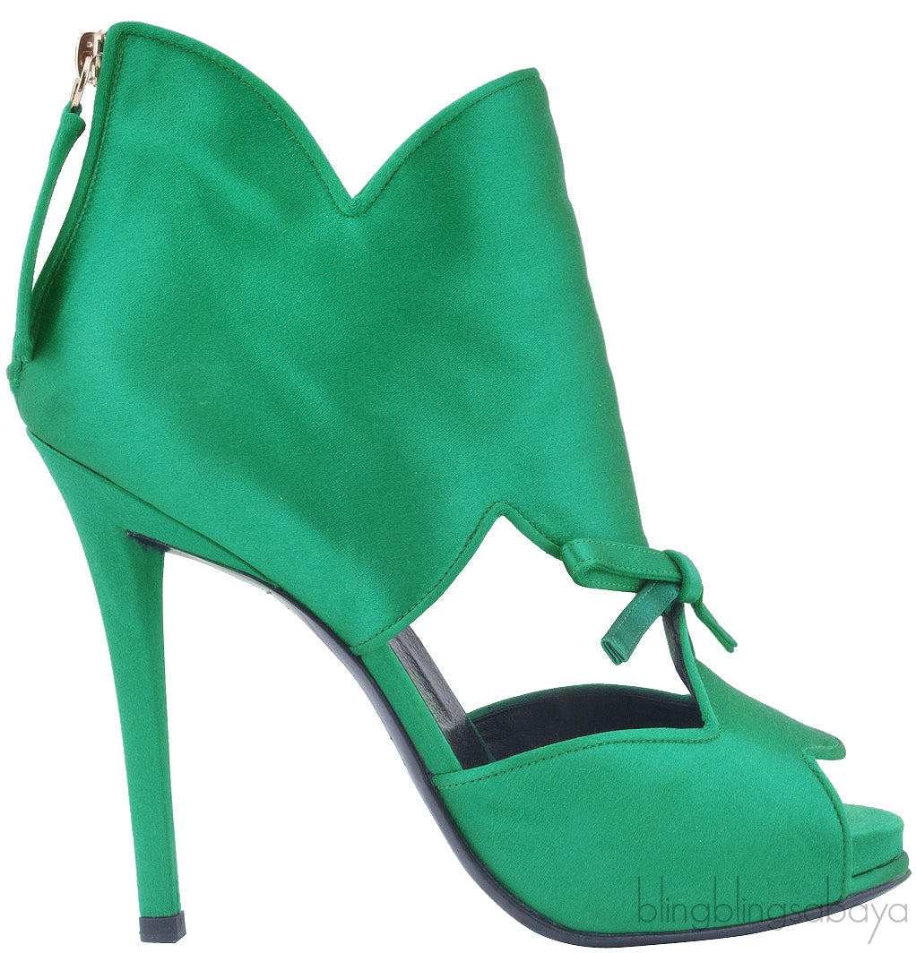 Green Satin Cloud Pump