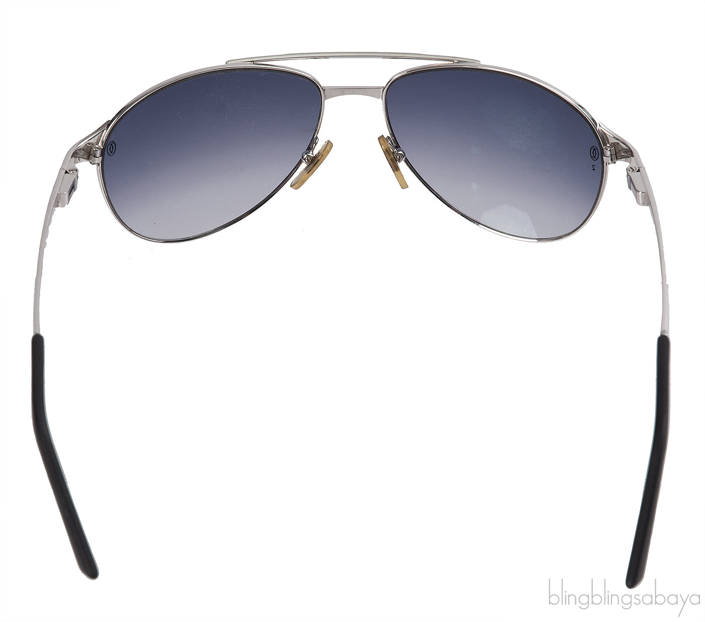 Cartier Edition Santos-Dumont Aviator Sunglasses