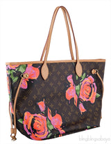 Stephen Sprouse Roses Neverfull MM