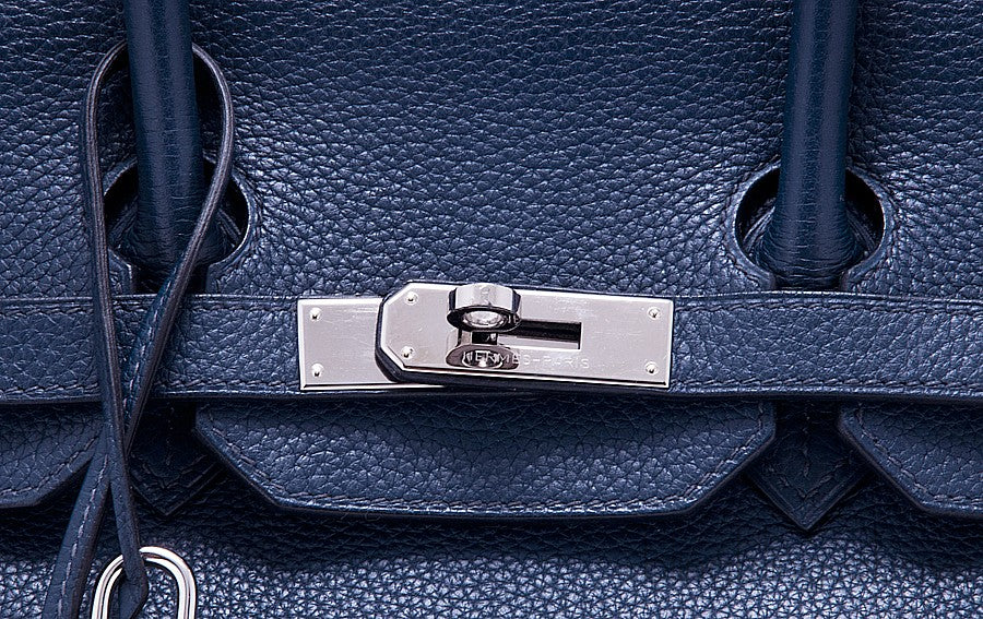 Birkin 35 Blue Abysse Togo