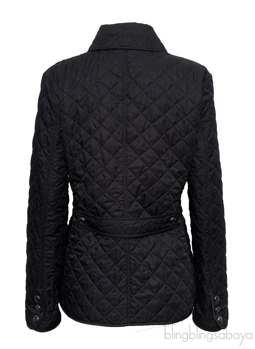 Black Quilted Jacket