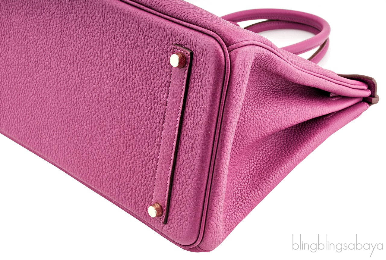 Birkin 35 Tosca Taurillon Clem