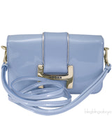 Light Blue Patent Cross-body Bag*