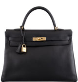 Kelly 35 Black Epsom Retourne