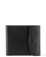 Black Flap Wallet