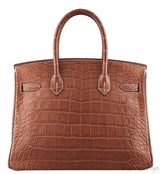 Birkin 30 Barenia Crocodile Bag