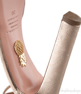 Rose Gold Knot Slingback Sandals