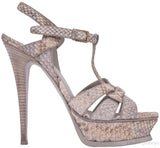 Tribute Python Leather Sandals