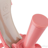 Parthenon Grecian Gladiator Column Heels Coral Pink