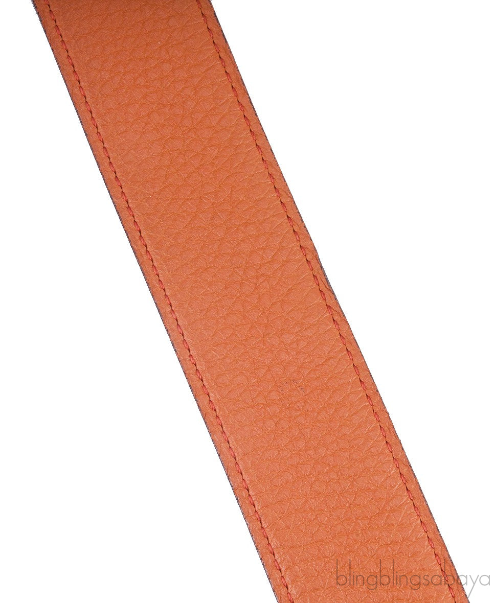 H Belt Orange / Black