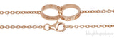 Rose Gold LOVE Bracelet