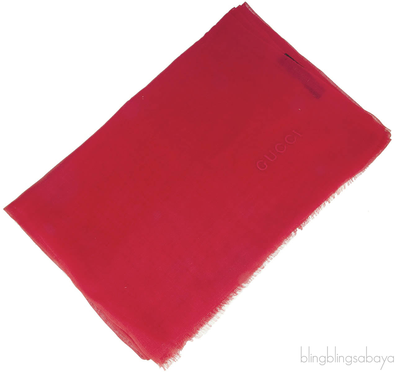 Red Cotton Scarf