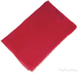 Red Cotton Scarf