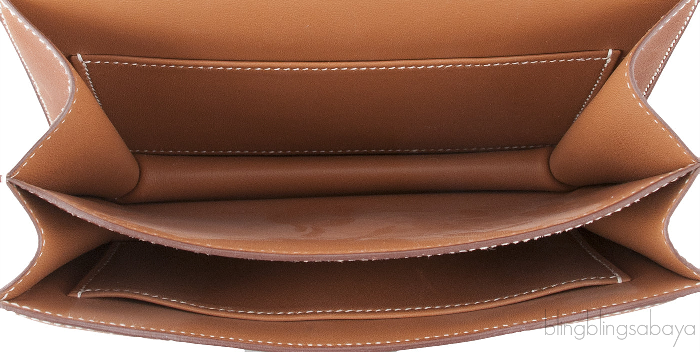 Constance 18 Fauve Barenia Leather