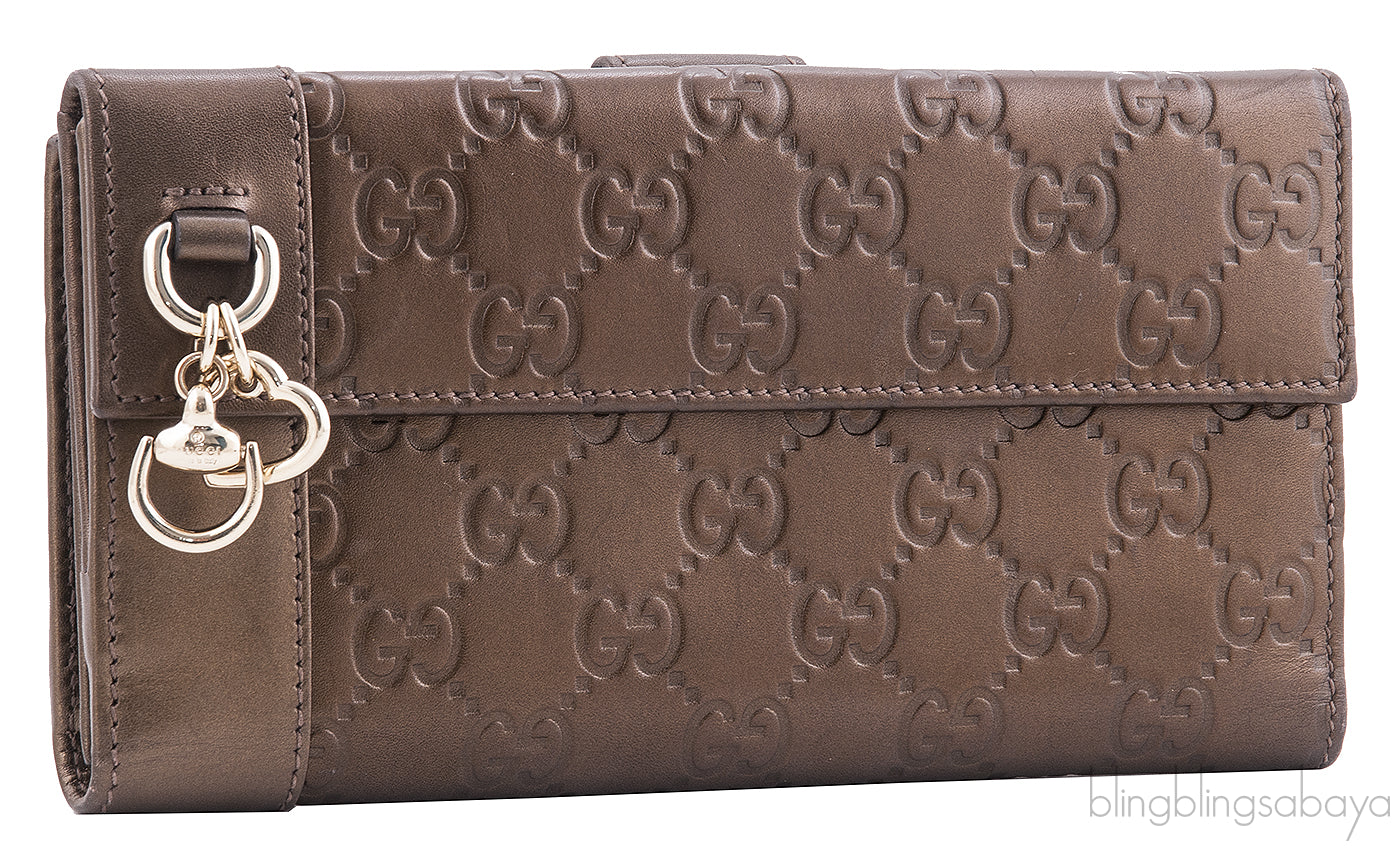 Long Wallet Heart Charm
