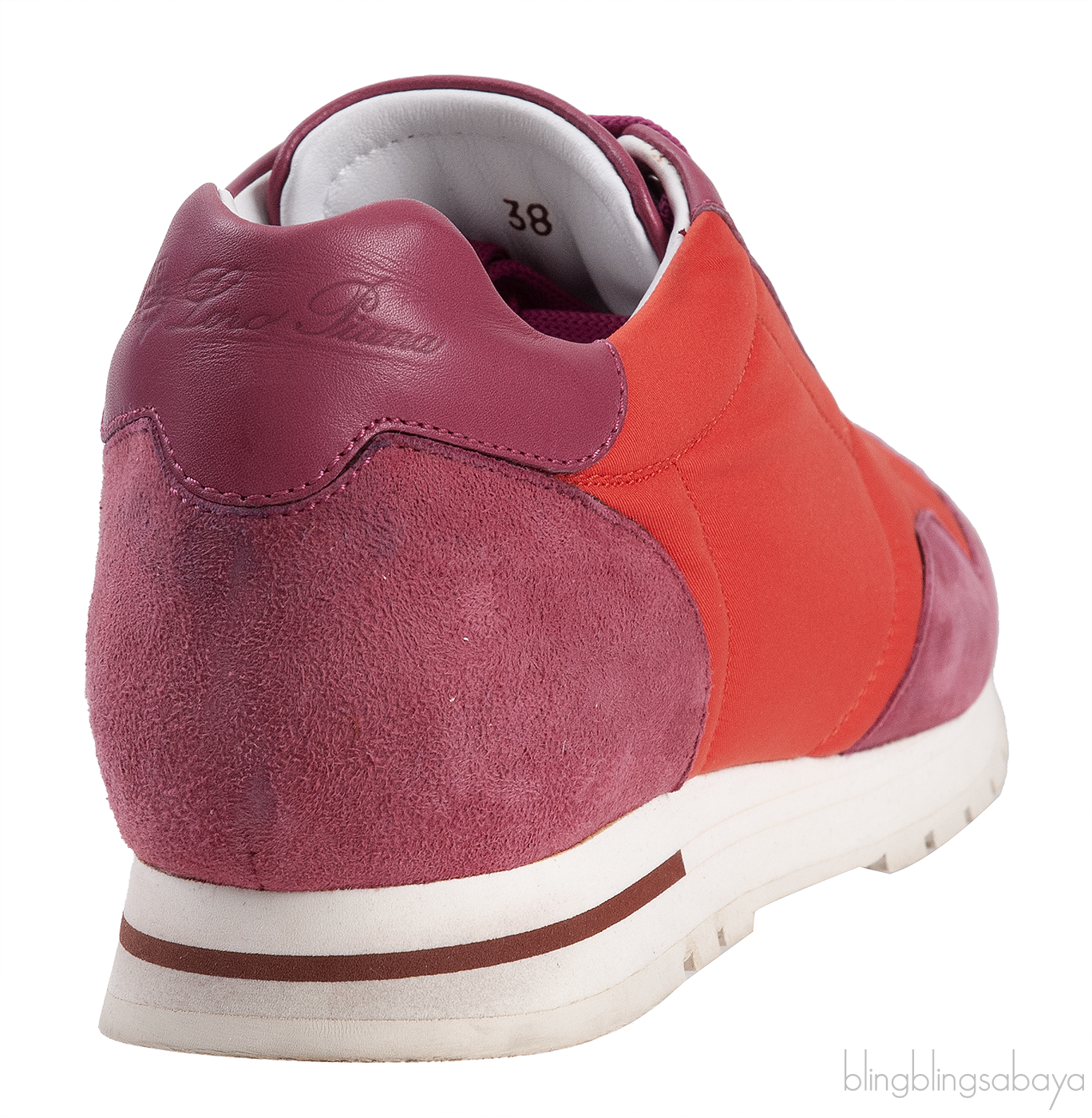Loro Piana My Wind Microfibre Bi-color Nylon Sneakers