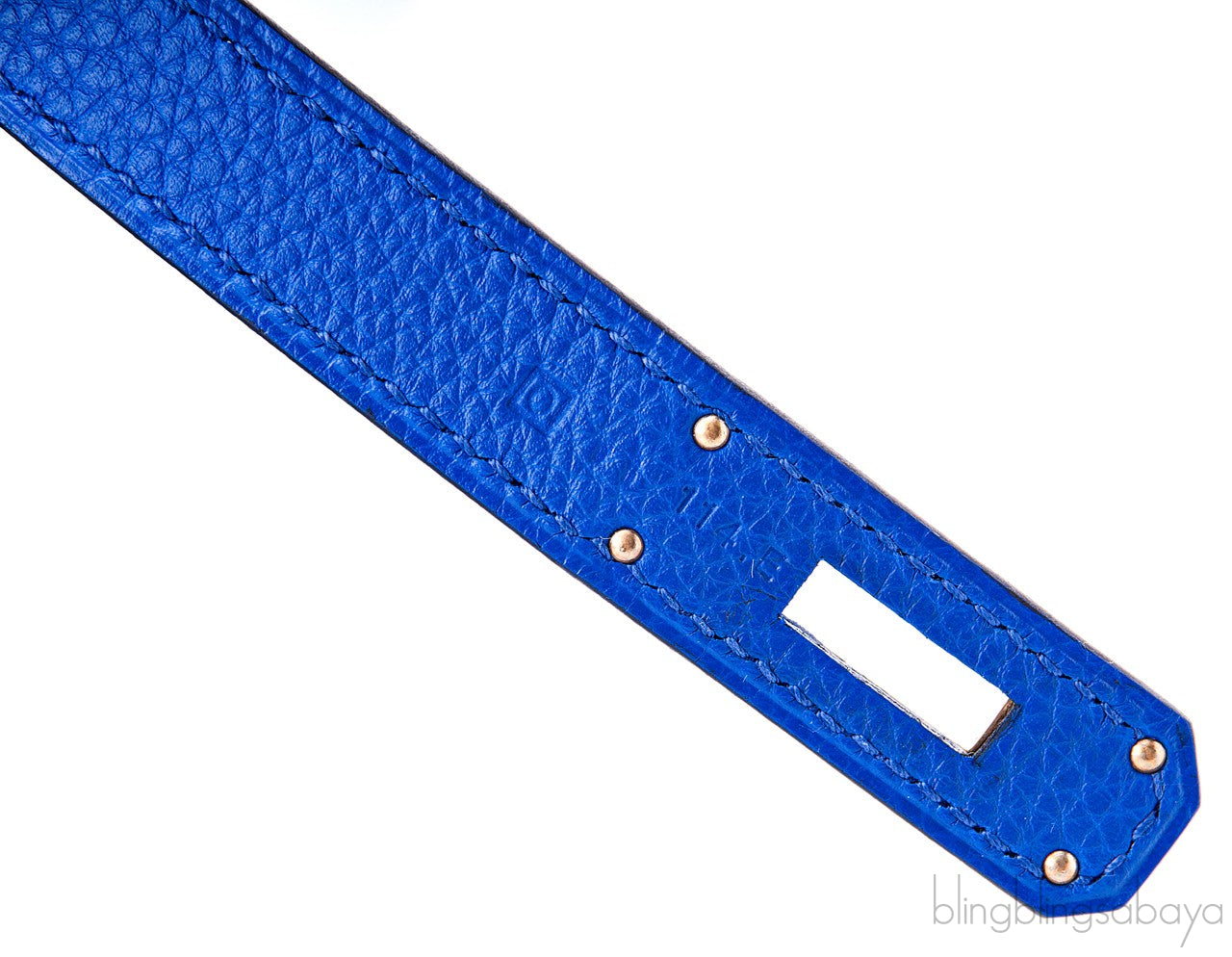 Birkin 35 Blue Electric Togo