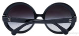 Oversized Black CC Sunglasses