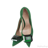 Gianvito Rossi Emerald Jaipur 105 Embellished Suede Pumps