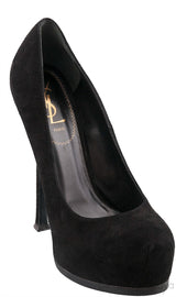 Black Suede Tribtoo Pump