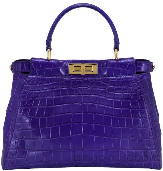 Purple Crocodile Peekaboo