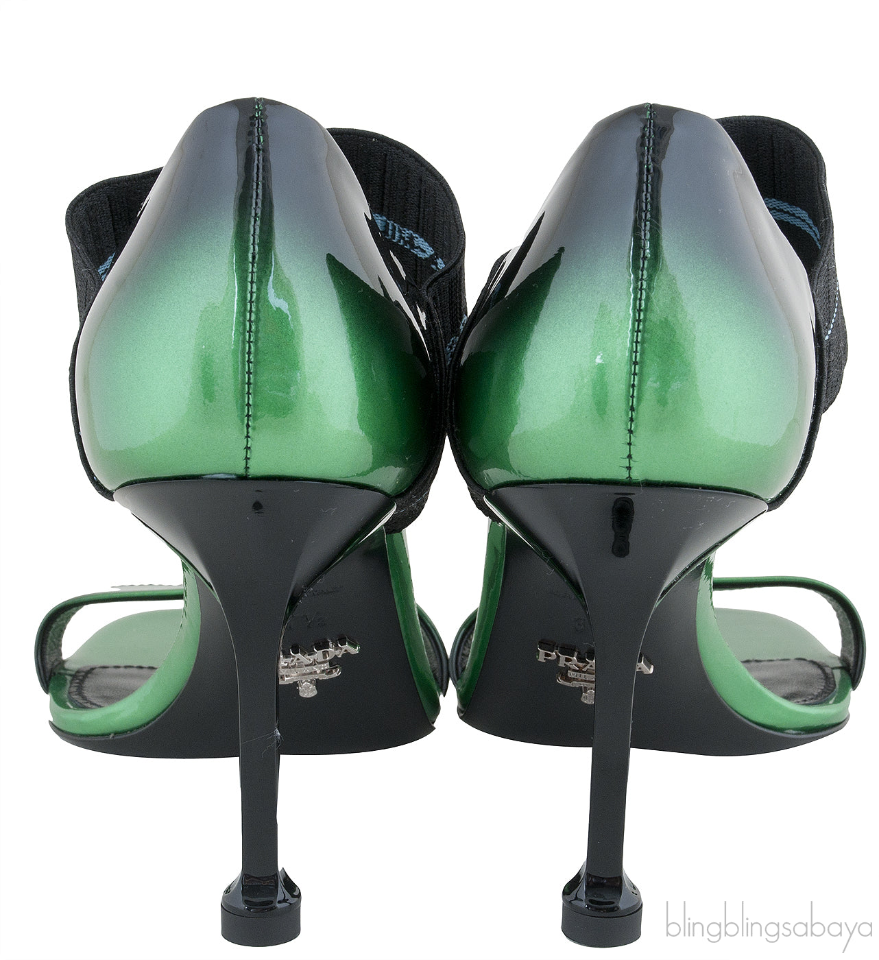 Elasticated Logo Strap Sandals