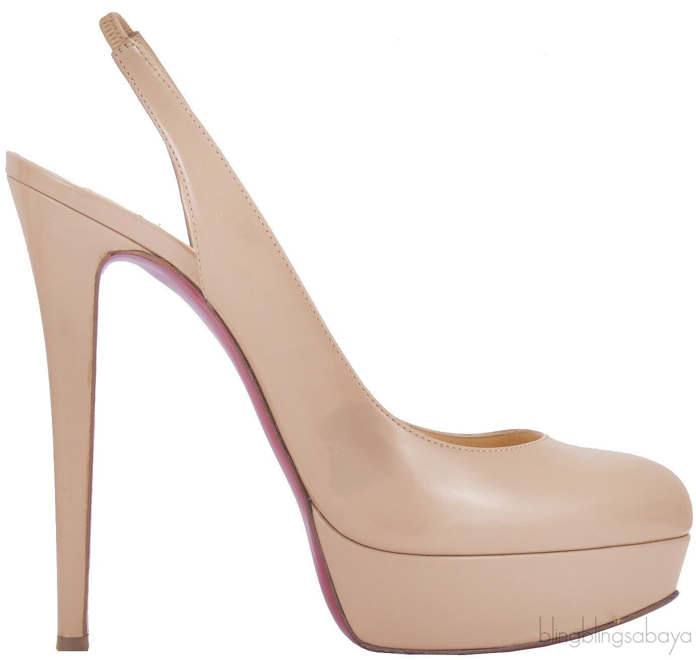 Nude Slingback Pump