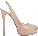 Nude Slingback Pump
