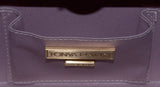 Viper Skin Lucite Studs Clutch*